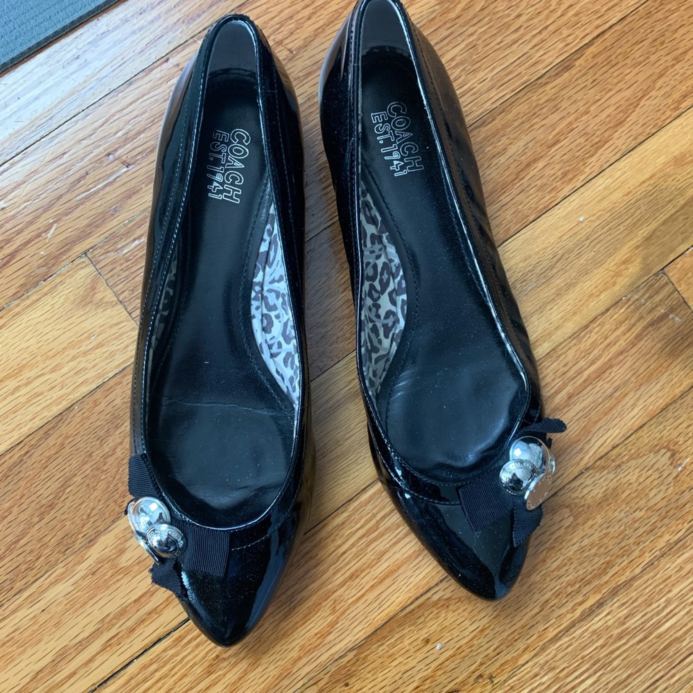 Coach flats size 8